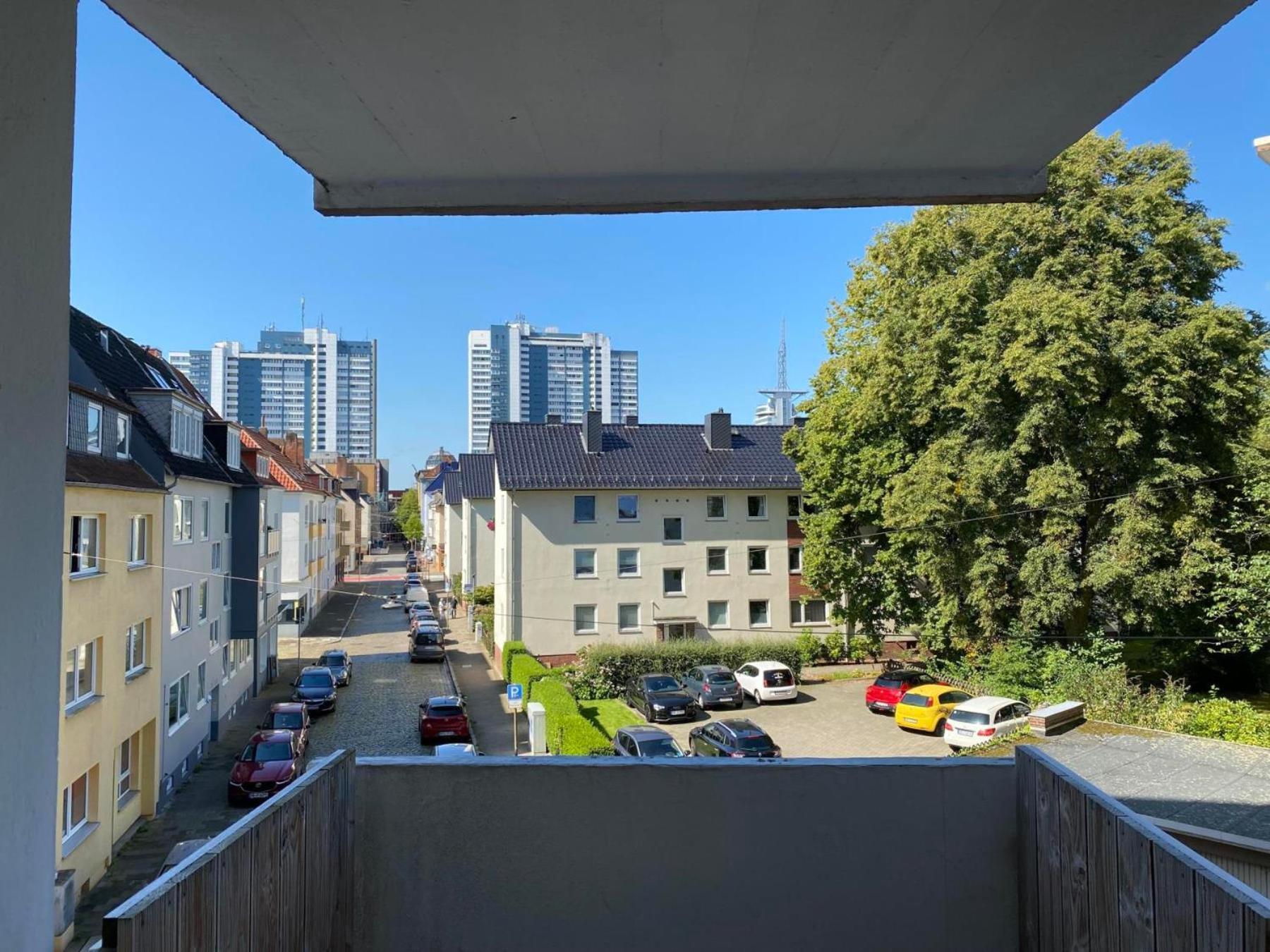 Fewo Am Deich 1 Zentral Mit Stadtblick Und Kontaktloser Check In Bremerhaven Extérieur photo